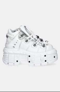 Кожаные кроссовки New Rock NAPA BLANCA + IMPERFECT TANK BLANCO TORNILLOS