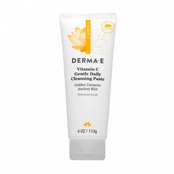 Нежная ежедневная очищающая паста для лица Derma E Vitamin C Gentle Daily Cleansing Paste, 113 г Нежная ежедневная очищающая паста для лица Derma E Vitamin C Gentle Daily Cleansing Paste, 113 г