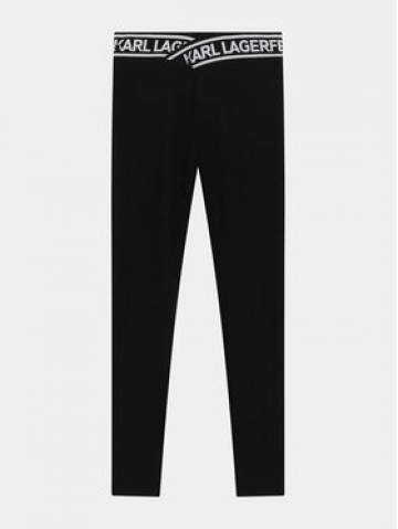 Karl Lagerfeld Kids Легінси Z30068 D Чорний Slim Fit Karl Lagerfeld Kids Легінси Z30068 D Чорний Slim Fit