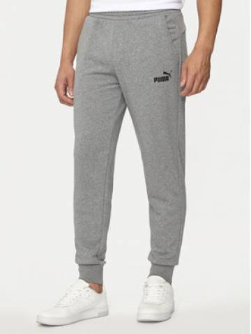 Puma Спортивні штани Ess Logo 586716 Сірий Regular Fit Puma Спортивні штани Ess Logo 586716 Сірий Regular Fit