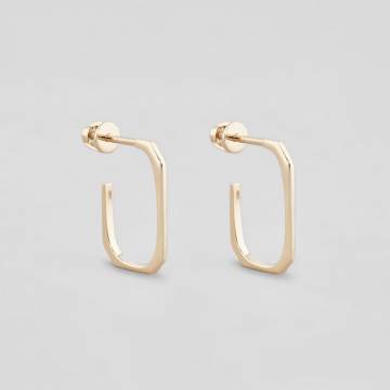 Золотые серьги Minimal ЗВС-532ж Золотые серьги Minimal ЗВС-532ж
