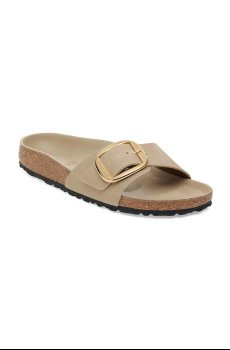 Кожаные шлепанцы Birkenstock Madrid Big Buckle