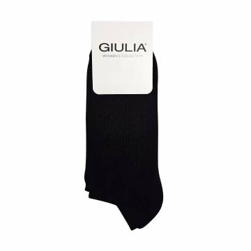 Носки женские Giulia WS1 Soft Classic короткие, Nero, размер 36-40 Носки женские Giulia WS1 Soft Classic короткие, Nero, размер 36-40