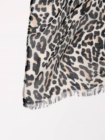 Mohito - Шийна хустка з леопардовим візерунком - різнокольоровий - ONE SIZE