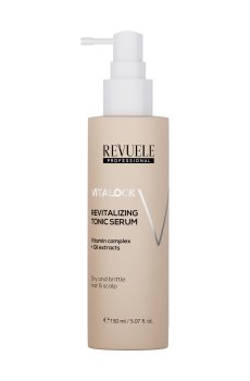 Несмываемая тонизирующая сыворотка Revuele Professional Vitalock Revitalizing Tonic Serum для сухих и ломких волос, 150 мл