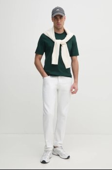 Хлопковая футболка Sisley