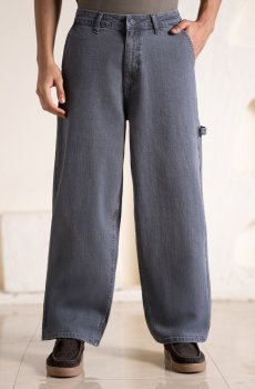 The Pant Project Men Comfort Mid-Rise Baggy Fit Jeans