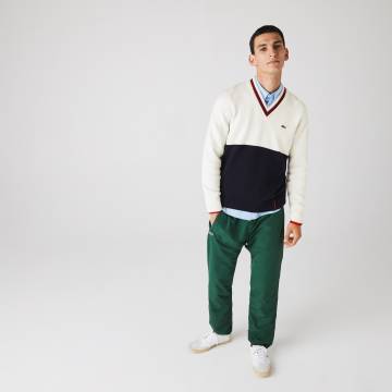 Lacoste кардиган чоловічий Made in France з V-вирізом Lacoste кардиган чоловічий Made in France з V-вирізом