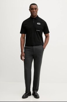 Хлопковое поло Karl Lagerfeld