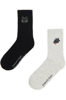 Cropp - Шкарпетки, 2 пари How to Train Your Dragon - light grey