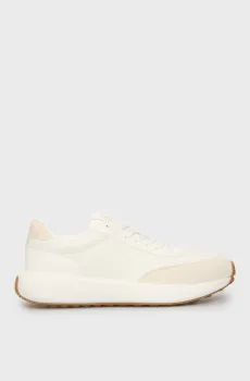 Женские белые кроссовки ATHLEISURE RUNNER Белый 39 Calvin Klein YW0YW01901