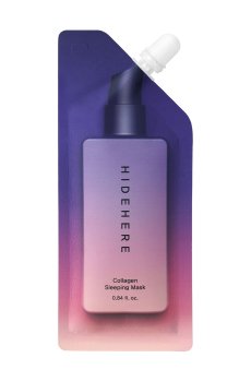 Ночная крем-маска для лица HIDEHERE Collagen Sleeping Mask с коллагеном, 25 мл