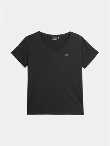 4F Футболка 4FWSS24TTSHF1162 Чорний Regular Fit 4F Футболка 4FWSS24TTSHF1162 Чорний Regular Fit