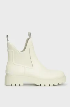 Женские белые резиновые сапоги MID RAINBOOT CHELSEA Белый 38 Calvin Klein YW0YW01034