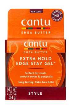 Гель для укладки волос Cantu Shea Butter Natural Hair Edge Stay Gel, 64 г