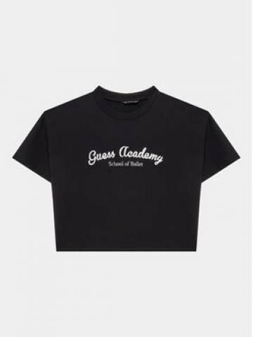 Guess Футболка J3YI59 KABR0 Чорний Boxy Fit Guess Футболка J3YI59 KABR0 Чорний Boxy Fit