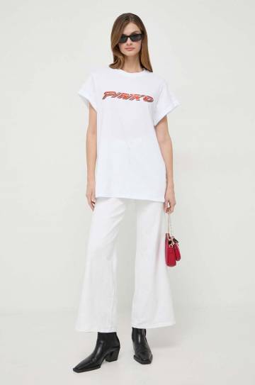 Футболка Pinko женский цвет белый Футболка Pinko женский цвет белый