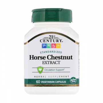Экстракт конского каштана 21st Century Horse Chestnut Extract, 60 вегетарианских капсул Экстракт конского каштана 21st Century Horse Chestnut Extract, 60 вегетарианских капсул