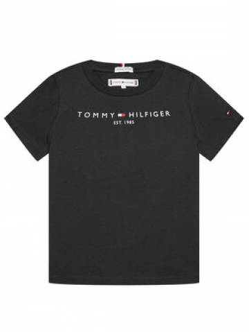 Tommy Hilfiger Футболка Essential KS0KS00210 Чорний Regular Fit Tommy Hilfiger Футболка Essential KS0KS00210 Чорний Regular Fit