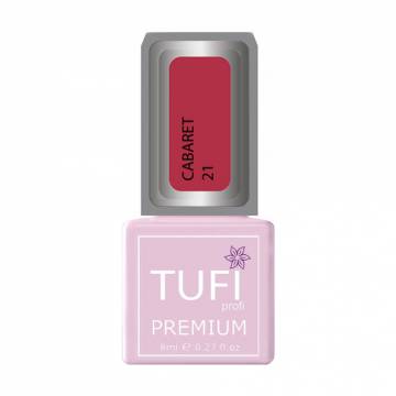Гель-лак для ногтей Tufi profi Premium Cabaret 21 Сангрия, 8 мл Гель-лак для ногтей Tufi profi Premium Cabaret 21 Сангрия, 8 мл