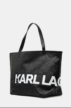 Хлопковая сумка Karl Lagerfeld