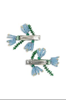 Детская заколка для волос Konges Sløjd 2 PACK TULIP BEADED HAIR CLIP 2 шт