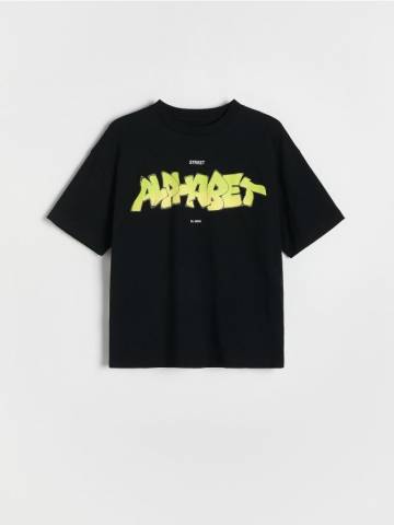 Reserved - Футболка з принтом - чорний - 160CJ-99X Reserved - Футболка з принтом - чорний - 160CJ-99X