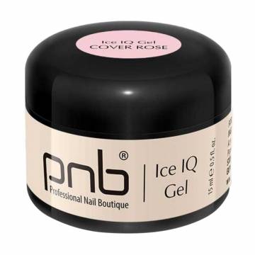 Низкотемпературный гель для ногтей PNB UV/LED Ice IQ Gel, Cover Rose, 15 мл Низкотемпературный гель для ногтей PNB UV/LED Ice IQ Gel, Cover Rose, 15 мл