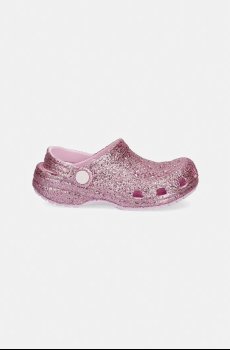 Детские шлепанцы Crocs CLASSIC CHUNKY GLITTER CLOG K