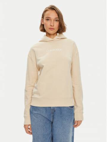Calvin Klein Світшот Hero Logo K20K205449 Бежевий Regular Fit Calvin Klein Світшот Hero Logo K20K205449 Бежевий Regular Fit