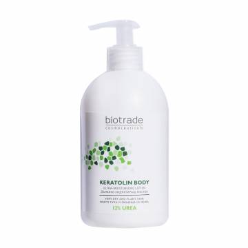 Лосьон для тела Biotrade Keratolin Body с мочевиной 12%, для интенсивного увлажнения с легким кератолитическим действием, 400 мл Лосьон для тела Biotrade Keratolin Body с мочевиной 12%, для интенсивного увлажнения с легким кератолитическим действием, 400 мл