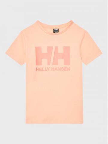 Helly Hansen Футболка Logo 41709 Оранжевий Regular Fit Helly Hansen Футболка Logo 41709 Оранжевий Regular Fit