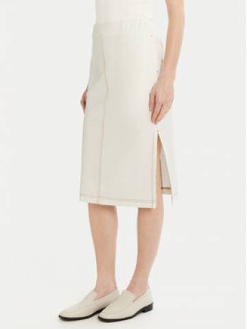 Max Mara Leisure Спідниця Otto 2516771017 Білий Regular Fit Max Mara Leisure Спідниця Otto 2516771017 Білий Regular Fit