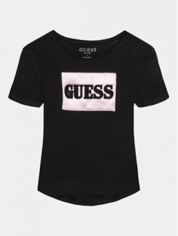 Guess Футболка J4RI32 KAPO0 Чорний Regular Fit Guess Футболка J4RI32 KAPO0 Чорний Regular Fit