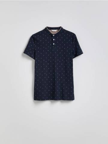 Reserved - MEN`S POLO - темно-синій - 847DI-59X Reserved - MEN`S POLO - темно-синій - 847DI-59X