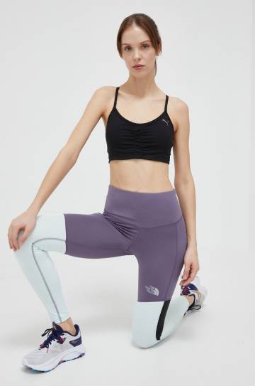 Бюстгальтер для йоги Puma Studio цвет чёрный однотонный Бюстгальтер для йоги Puma Studio цвет чёрный однотонный