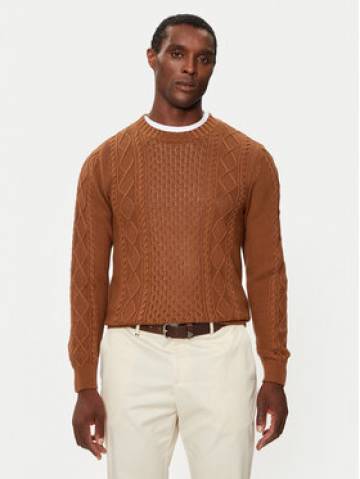 Matinique Светр Triton 30207487 Коричневий Regular Fit Matinique Светр Triton 30207487 Коричневий Regular Fit
