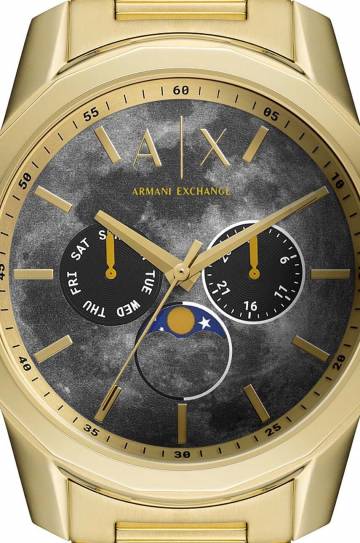 Часы Armani Exchange мужской цвет золотой Часы Armani Exchange мужской цвет золотой
