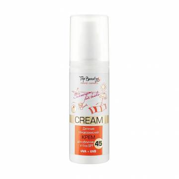 Детский солнцезащитный крем для лица и тела Top Beauty SPF 45, 120 мл Детский солнцезащитный крем для лица и тела Top Beauty SPF 45, 120 мл