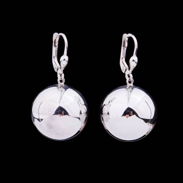 Золотые серьги "Шарики" с00775 Золотые серьги "Шарики" с00775