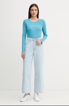 Хлопковый лонгслив United Colors of Benetton