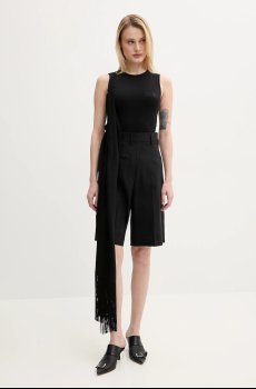 Шерстяные шорты MM6 Maison Margiela
