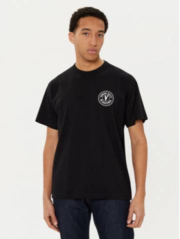 Versace Jeans Couture Футболка 78GAHE07 Чорний Regular Fit Versace Jeans Couture Футболка 78GAHE07 Чорний Regular Fit