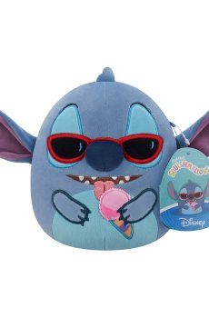 Мягкая игрушка Squishmallows Disney Стич с мороженым, от 3 лет, 17 см (SQDI00729)