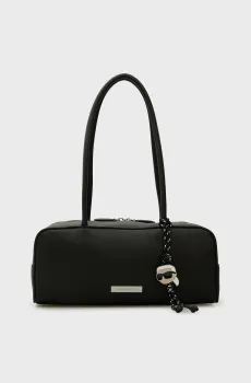Женская черная сумка IKON Черный ONESIZE Karl Lagerfeld B1W30005