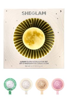 Палетка хайлайтеров для лица Sheglam Lunar Glow Highlighter, 20 г