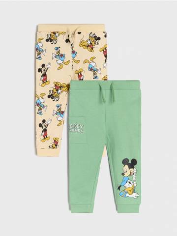Штани 2 pack Mickey Mouse - свіжий зелений Штани 2 pack Mickey Mouse - свіжий зелений