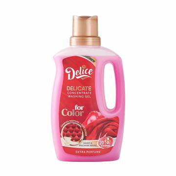Гель для стирки Delice Recover Concentrate Washing Gel For Color для цветных вещей, 20 стирок, 1 л Гель для стирки Delice Recover Concentrate Washing Gel For Color для цветных вещей, 20 стирок, 1 л