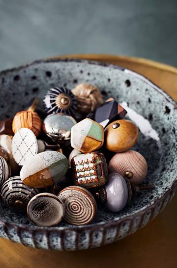 Мебельная ручка Madam Stoltz Stoneware Мебельная ручка Madam Stoltz Stoneware
