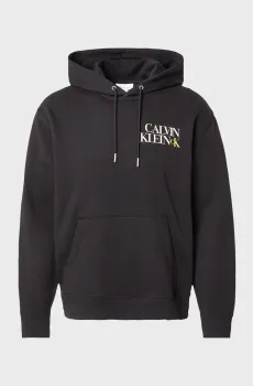 Мужское черное худи 350TERRY CALVIN LINE Черный L Calvin Klein Jeans LV04RC283G